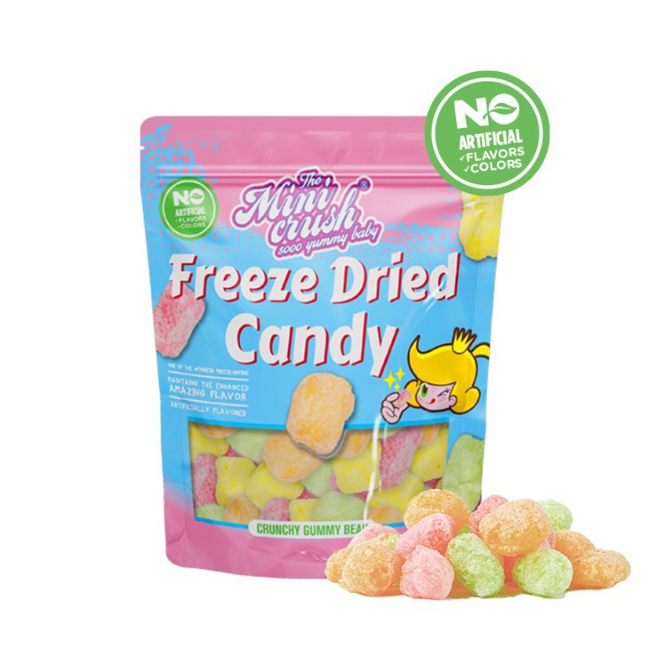 Freeze Dried Crunchy Bears (Natural Color) bulk