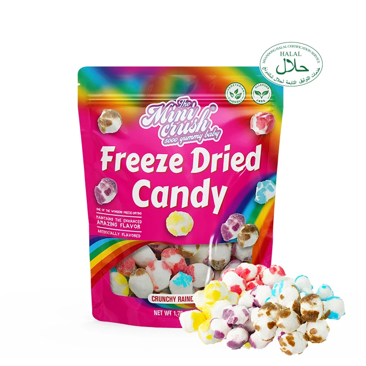 Freeze Dried Large Rainbow Beans