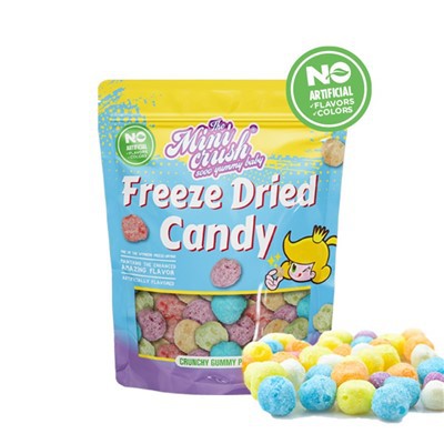 ଶୁଖିଲା କ୍ରଞ୍ଚି ପଫ୍ (ପ୍ରାକୃତିକ ରଙ୍ଗ) ଫ୍ରିଜ୍ କରନ୍ତୁ |