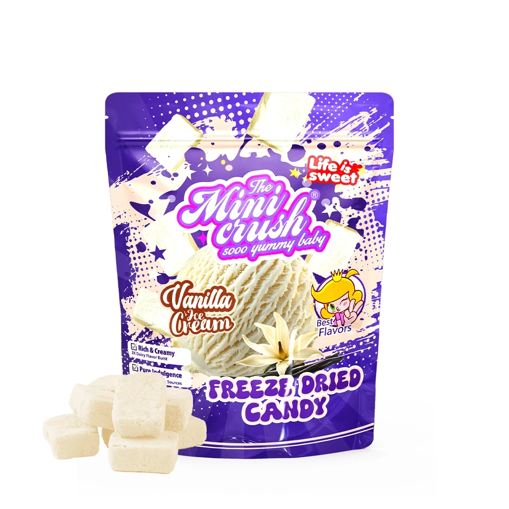 ଫ୍ରିଜ୍ {{0} ied ଶୁଖିଲା ଭାନିଲା ଆଇସ୍କ୍ରିମ୍ |